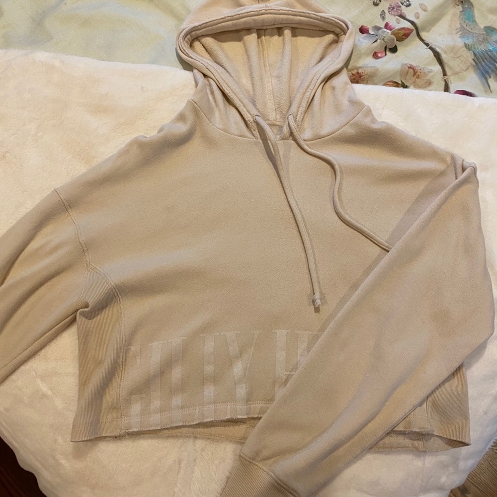 Hollister cropped hoodie